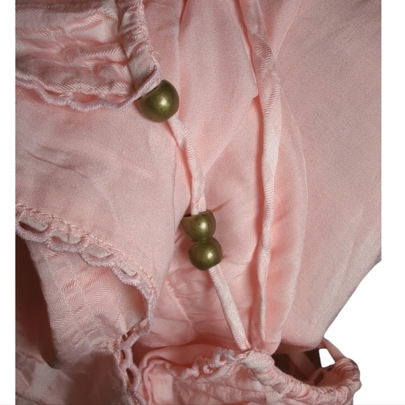 Tularosa Julianna Maxi Dress In Blush Pink Stripe Size M - Picture 10 of 10